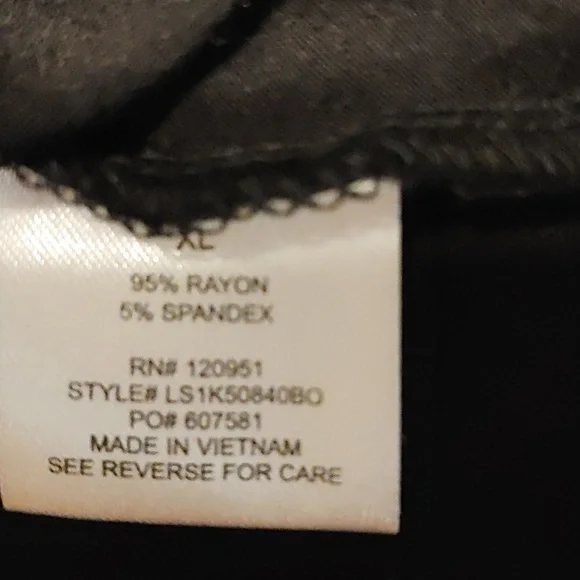 Olive + Oak Black Sleeveless Tank Maxi Dress Sz XL Soft Fit Rounded Hem - Picture 7 of 7